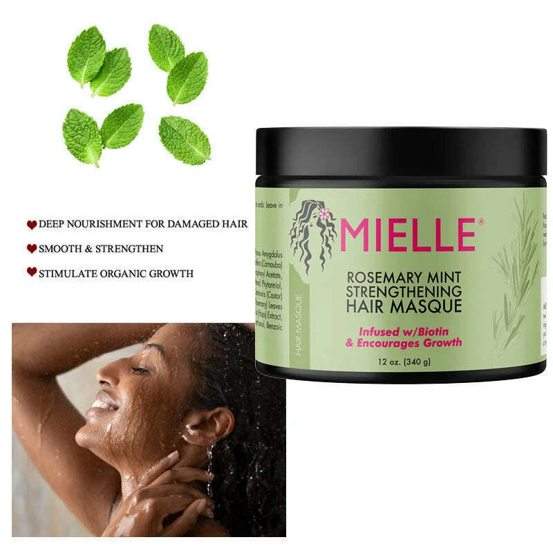 KIMLUD, Shampoo Hair Care Rosemary Mint Enhanced Hair Mask Essential Oil Powerful Conditioner Moisturizing Repairing Hair Care Shampoo, KIMLUD Womens Clothes