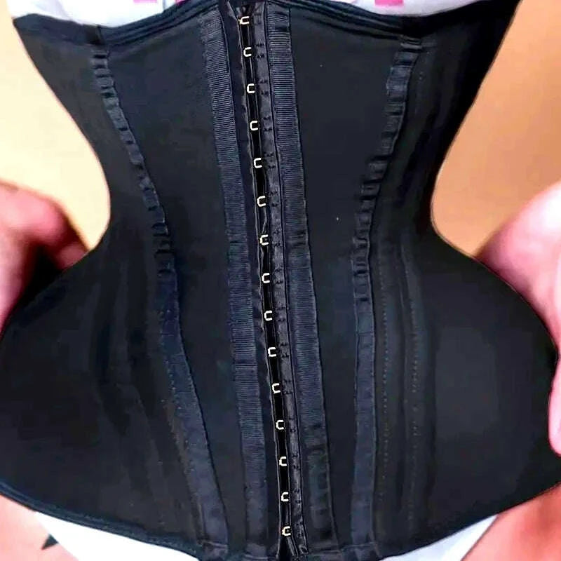 Slimming Waist Trainer Mesh Body Shaper Fajas Colombian Girdles Postpartum Tummy Control Belt Corset Weight Loss Shapewear Strap