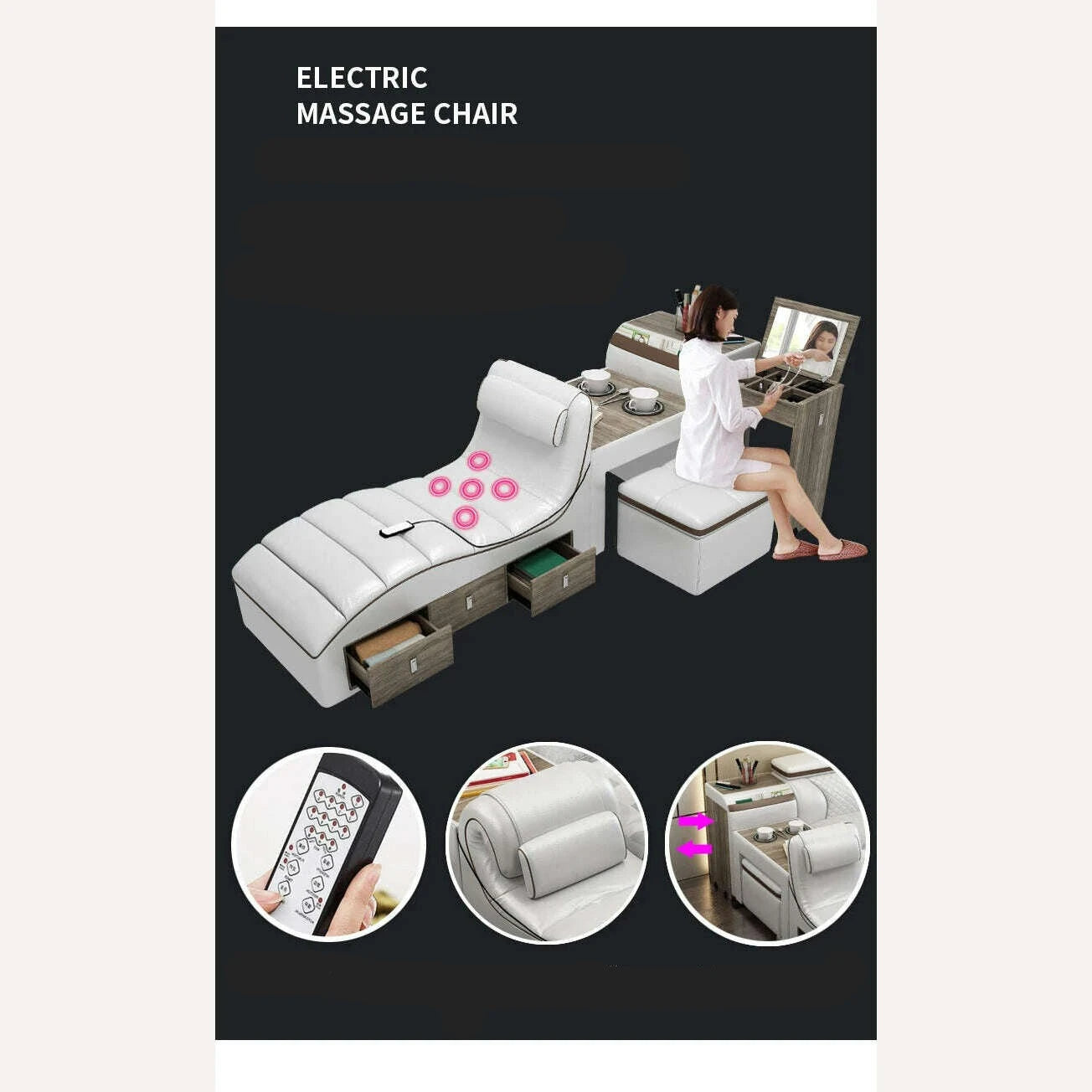 Smart bed frame camas bedroom furniture - KIMLUD