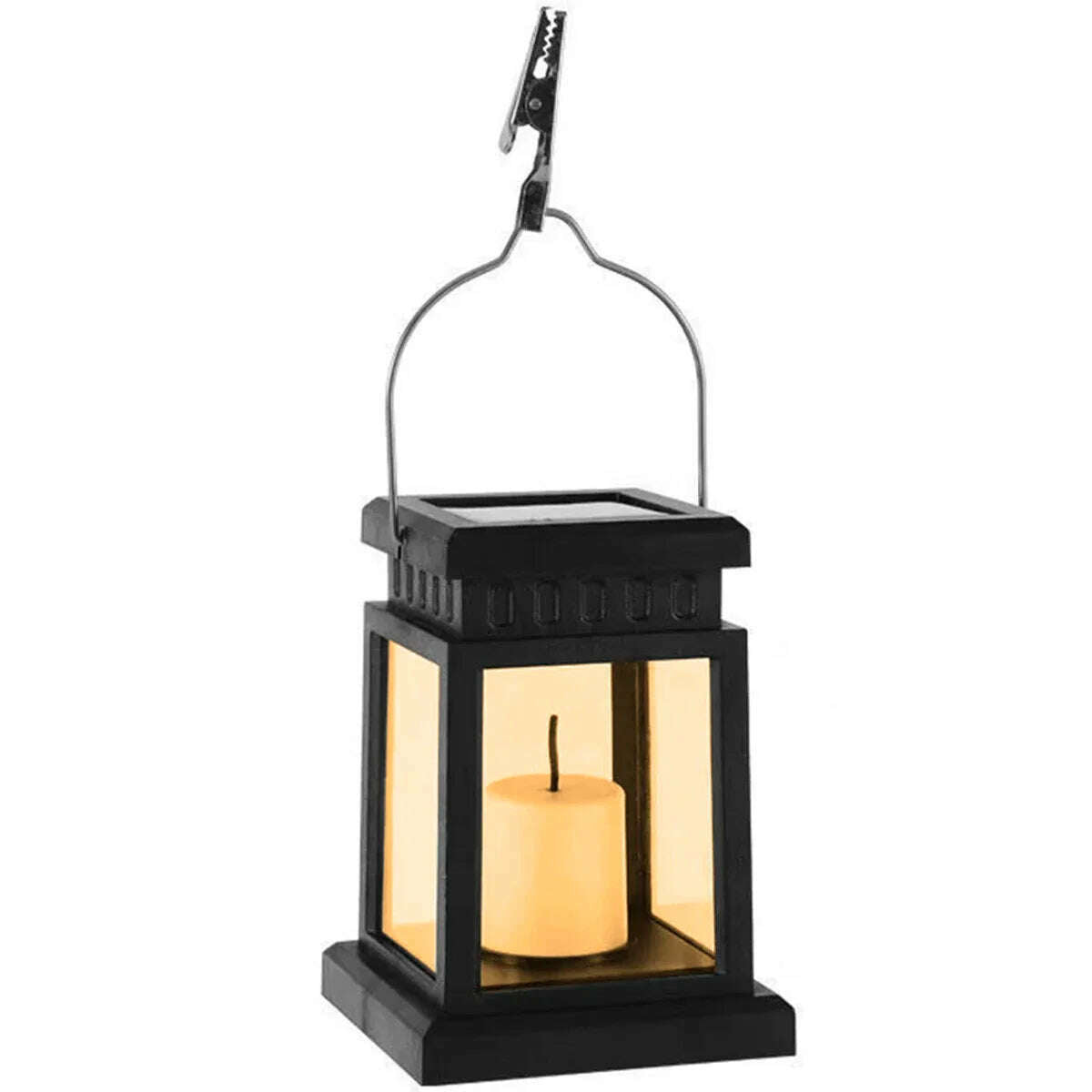 Solar Lights Outdoor Retro Palace Lantern Lights Hanging Candle Lamps Landscape Lighting Floor Lights Garden Decor Solar Lantern - KIMLUD