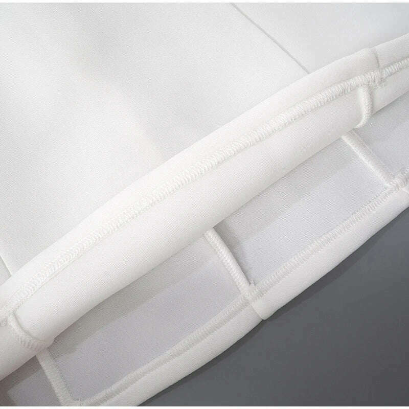 KIMLUD, Solid Backless Dress Women Elegant Half High Collar Long Sleeve High Waist Female A Line Dresses Ladies Party Club Evening Gowns, KIMLUD Womens Clothes