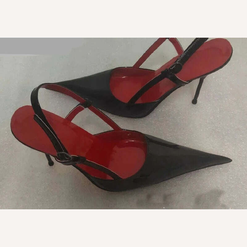 Sorbern Long Pointy Toes Women Pumps Big Size Stilettos High Heels 14Cm 16Cm 18Cm Sm Sissy Boy Shoes Couples Heels - KIMLUD