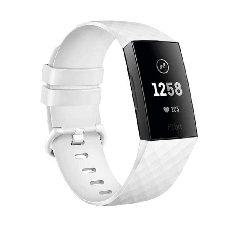 Sport Band For Fitbit Charge 3 / Fitbit Charge 4 Strap Soft TPU Wristband Bracelet Replacement Belt For Charge3 SE Band Correa - KIMLUD