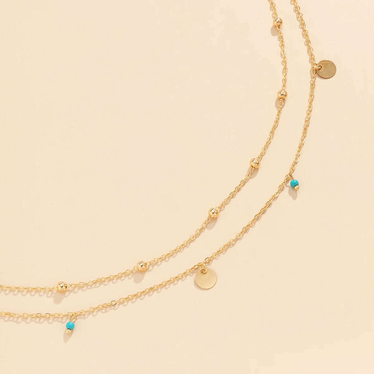 Spring Summer New Boho Minimalism Multilayer Waist Beads For Women Fashion Geometric Sequins Belly Chain Sexy Body Chain Jewelry - KIMLUD