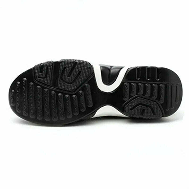 KIMLUD, Summer Men Safety Work Shoes Men&#39;s Mesh Breathable Lightweight Casual Steel Toe Sneaker Prevent Piercing Protective Boots, KIMLUD Womens Clothes