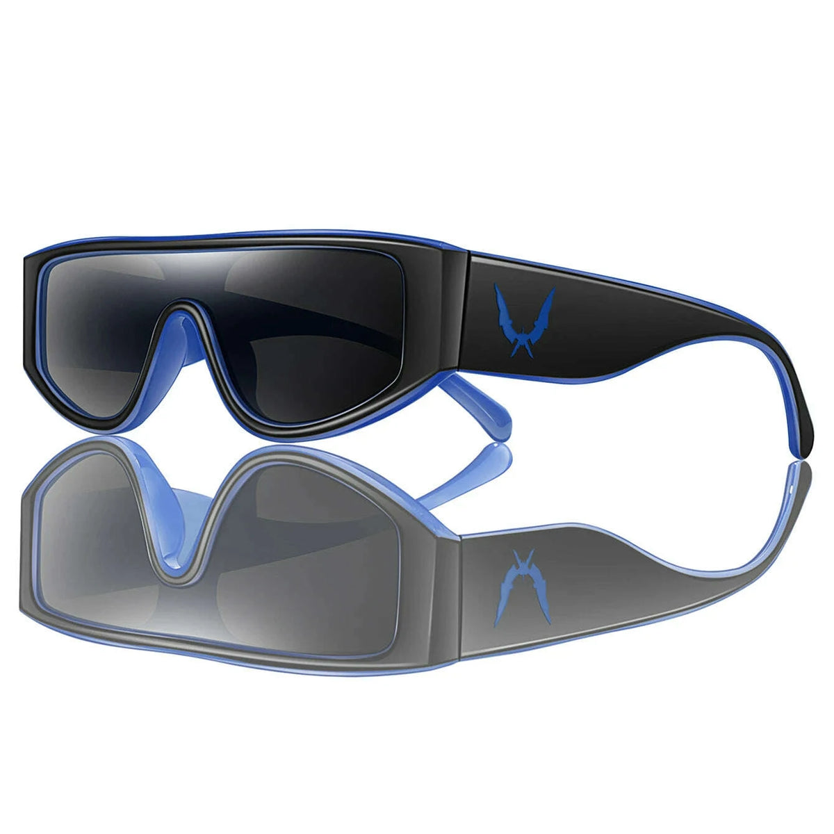 Sunglasses Small Frame Rectangle Shades - Black | KIMLUD