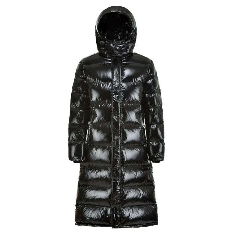 KIMLUD, Tcyeek Streetwear Men's Down Jacket Fashion Brand 90% Thick Duck Down Jacket Man Clothes Long Warm Down Coat Parka Hiver 2020101, KIMLUD Womens Clothes