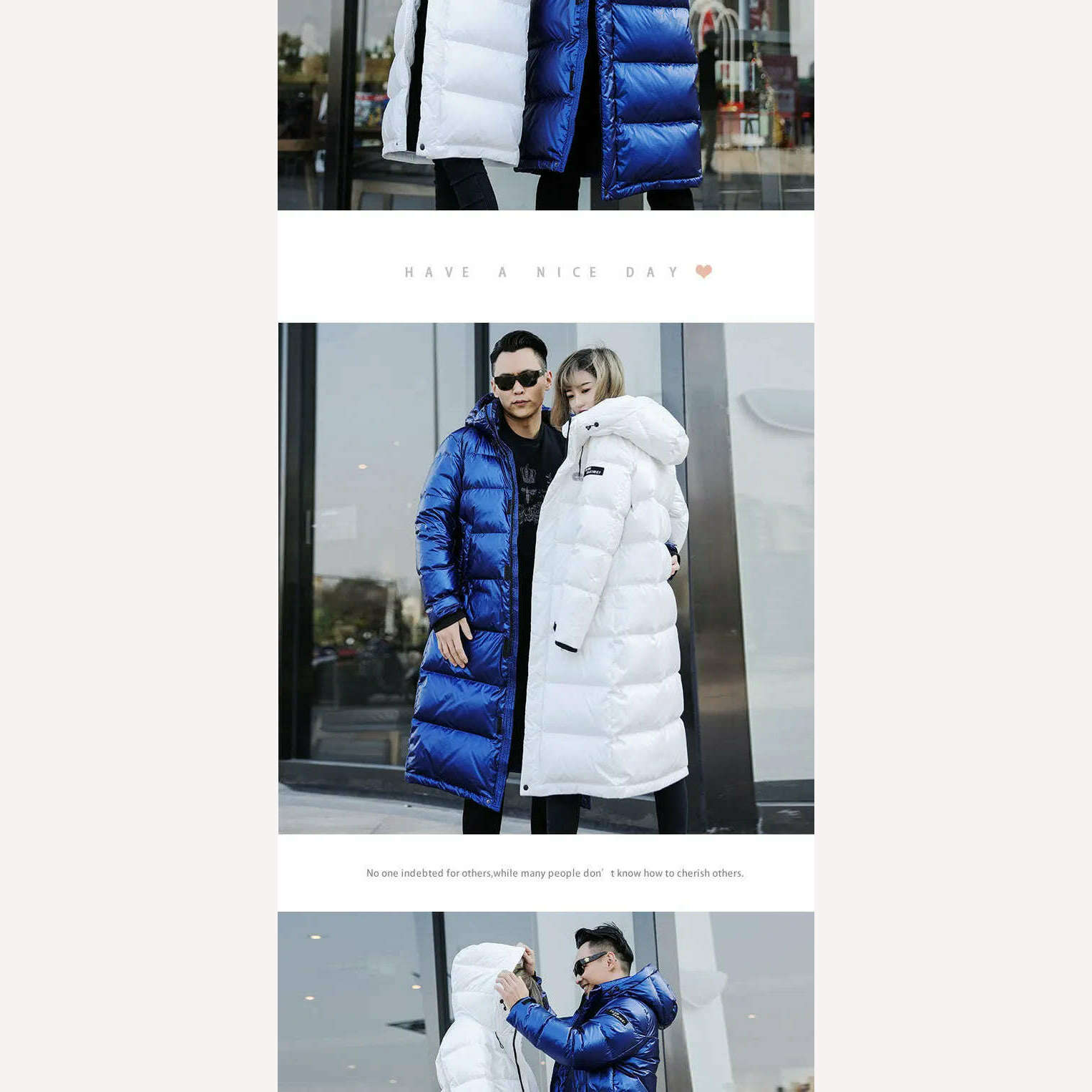 Tcyeek Women's Down Jacket Hooded Thick Winter Coat Men Clothes 2020 Korean Warm Long Goose Down Jackets Fashion Outwear K-8893, KIMLUD Women's Clothes