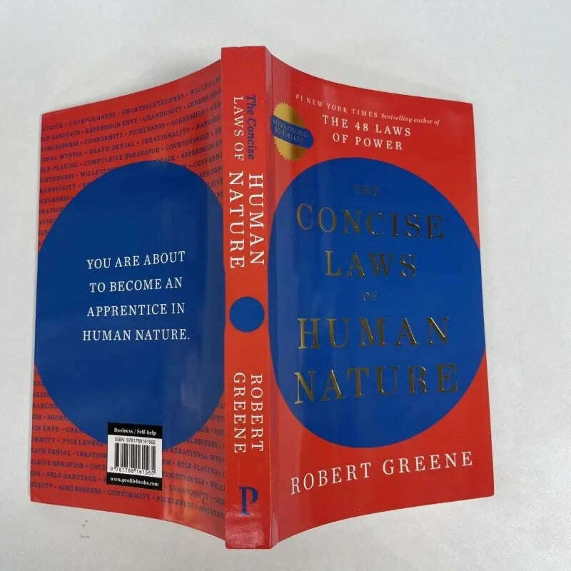 KIMLUD, The Concise Laws of Human Nature By Robert Greene Paperback Bestselling Book In English, KIMLUD Womens Clothes