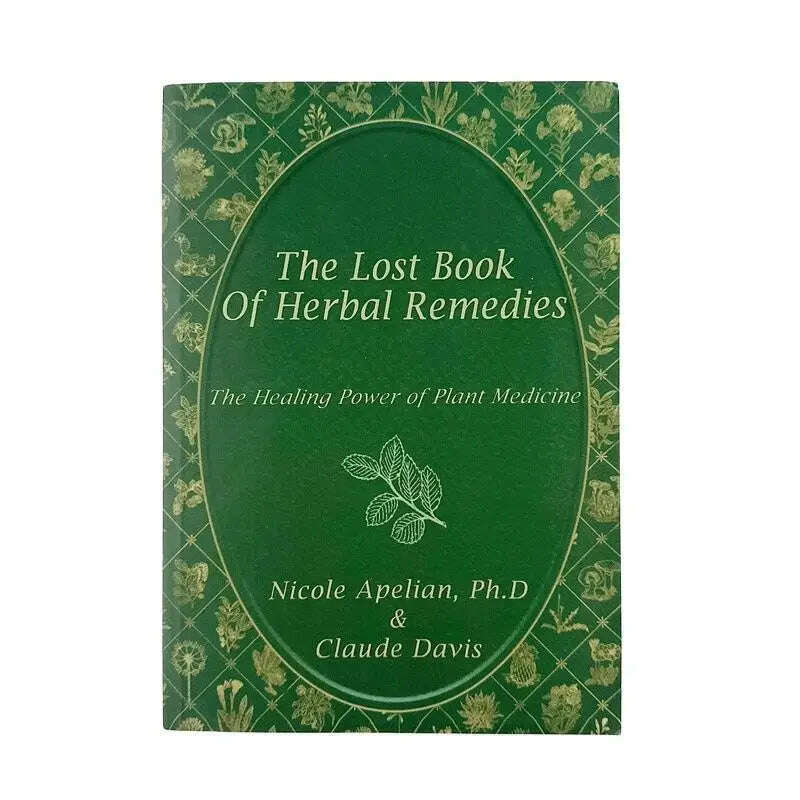 KIMLUD, The Lost Book Of Herbal Remedies English Book The Healing Power Of Plant Medicine Powerful Natural Remedies, 1, KIMLUD APPAREL - Womens Clothes
