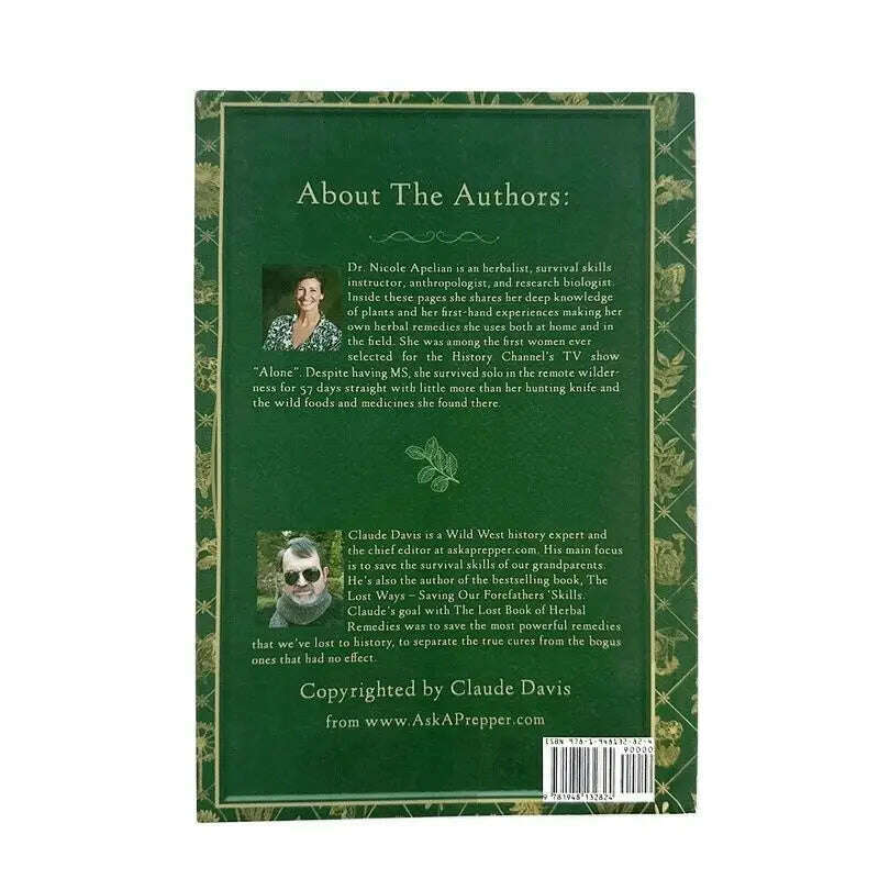 KIMLUD, The Lost Book Of Herbal Remedies English Book The Healing Power Of Plant Medicine Powerful Natural Remedies, KIMLUD Womens Clothes