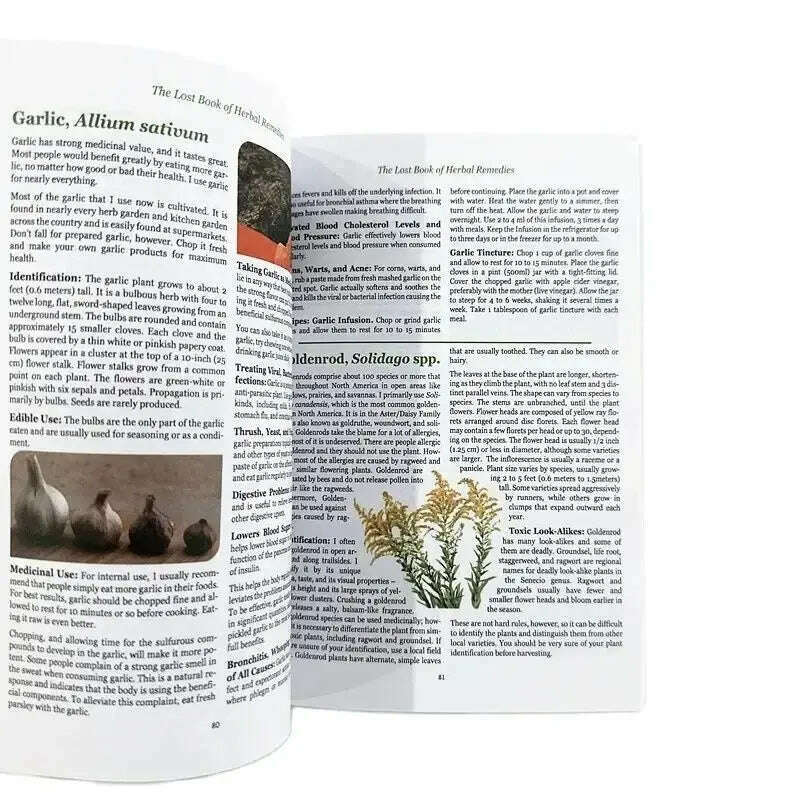 KIMLUD, The Lost Book Of Herbal Remedies English Book The Healing Power Of Plant Medicine Powerful Natural Remedies, KIMLUD Womens Clothes