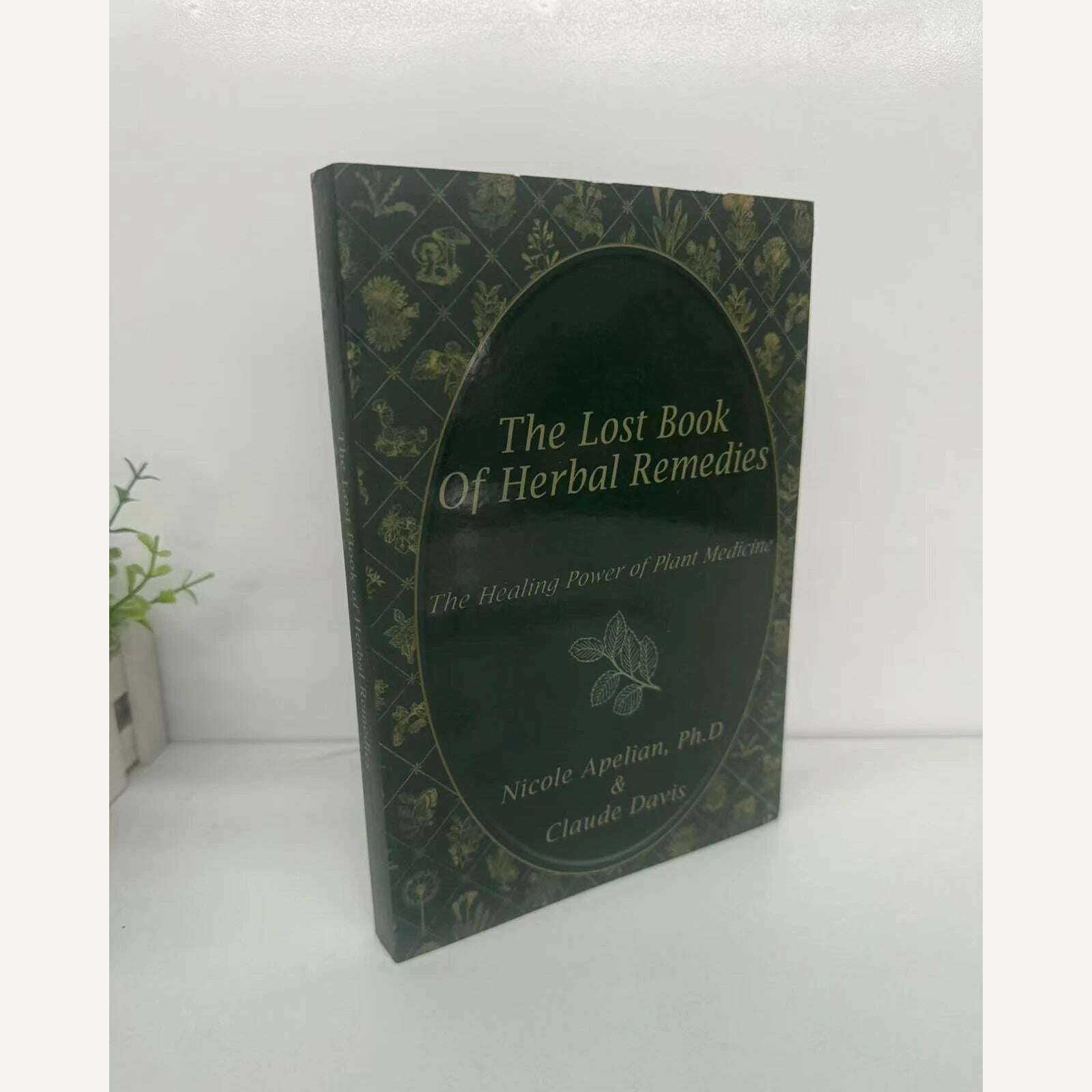 KIMLUD, The Lost Book of Herbal Remedies The Healing Power of Plant Medicine Colored Inner Pages Paperback, KIMLUD Womens Clothes