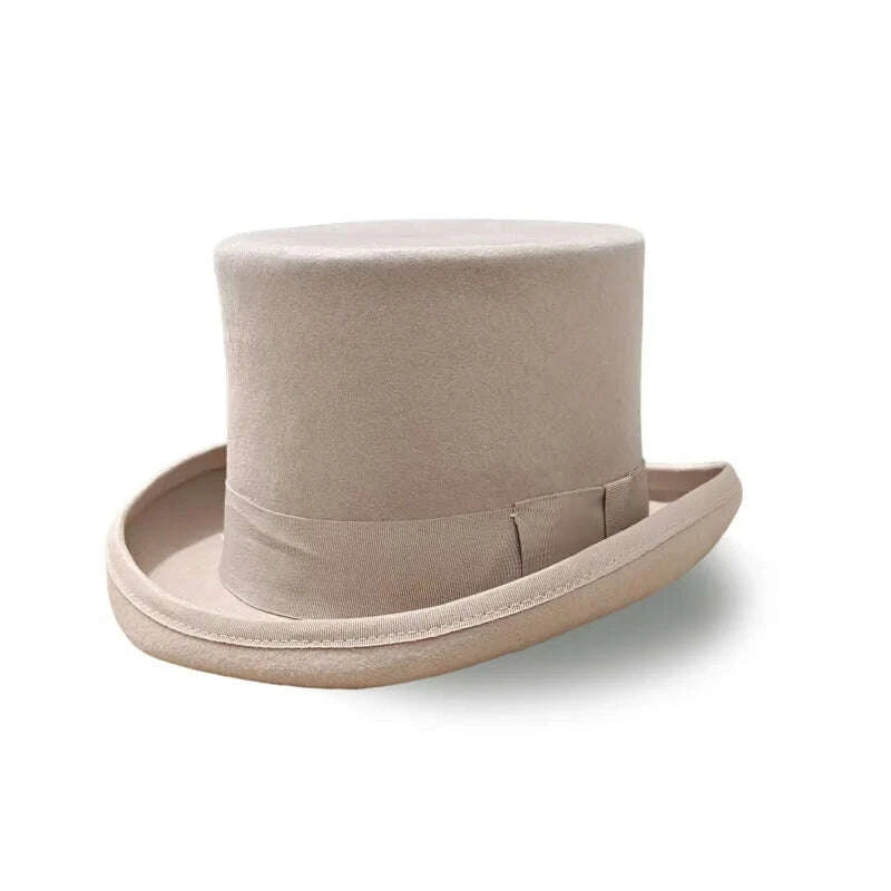 Top Hat - Magician Presidential High Hat - Wool | KIMLUD