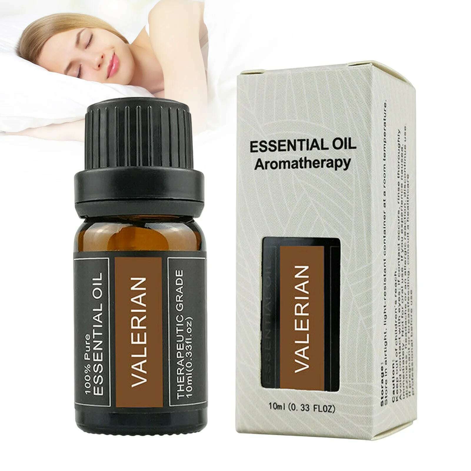 KIMLUD, Valerian Essential Oil for Sleep Natural Sleep Aid Pure Essential Oil for Home Office Travel Sleep Use, Default / CN, KIMLUD APPAREL - Womens Clothes