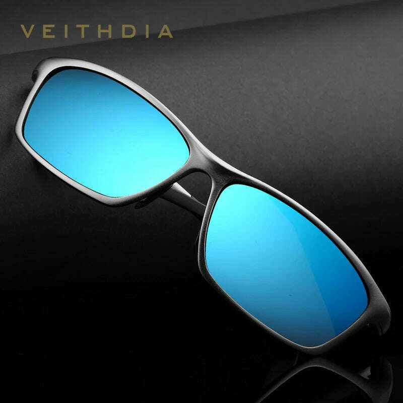 VEITHDIA Sunglasses Aluminum Men Polarized UV400 Lens Sport Outdoor Driving Eyewear Accessories Cycling Glasses For Male 6520 - KIMLUD