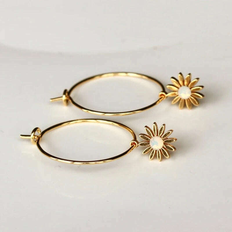 Vintage Egyptian Inspired Designs Sacred Wings Scarab Large Hoops Earrings Gypsy Tribal Women Gold Color Earrings Party Gift - KIMLUD