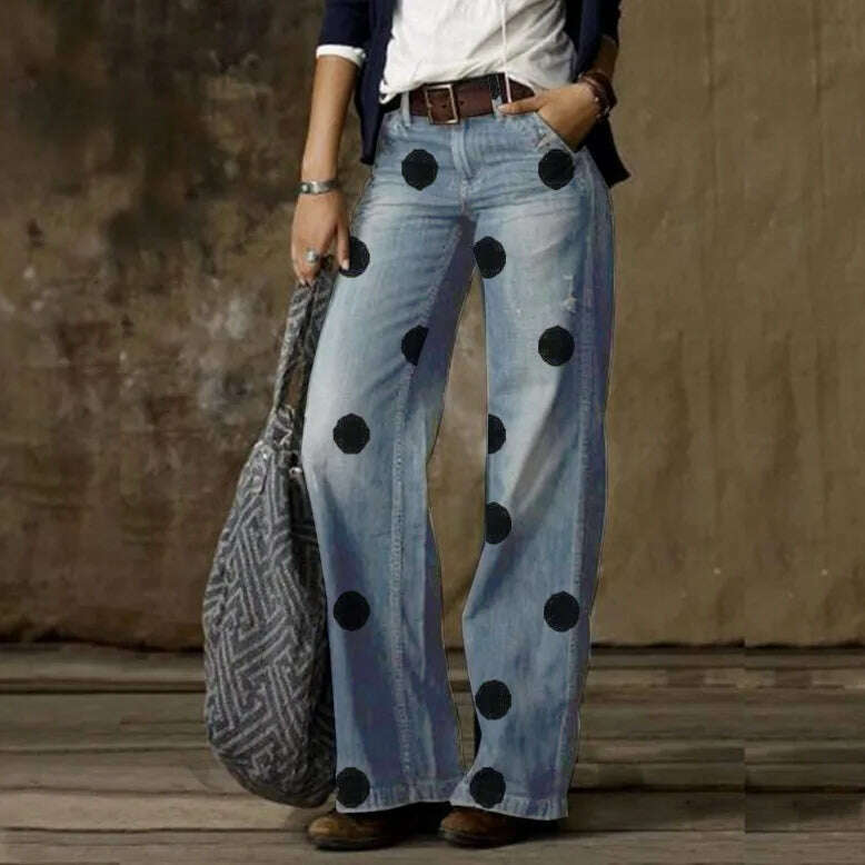 KIMLUD, Vintage Style Jeans Women Loose Wide Leg Trousers Fashion Harajuku Streetwear Straight Denim Pants, Light blue-BD / S, KIMLUD Women's Clothes