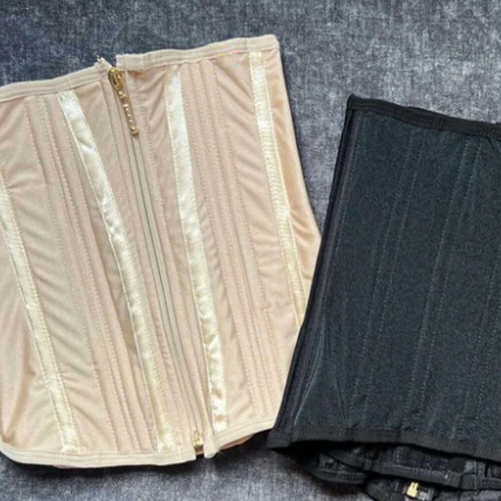 Waist Trainer Belly Slimming Belt Body Shaper Modeling Strap Fajas Colombianas Shaping Corset Binder Shapewear for Women - KIMLUD