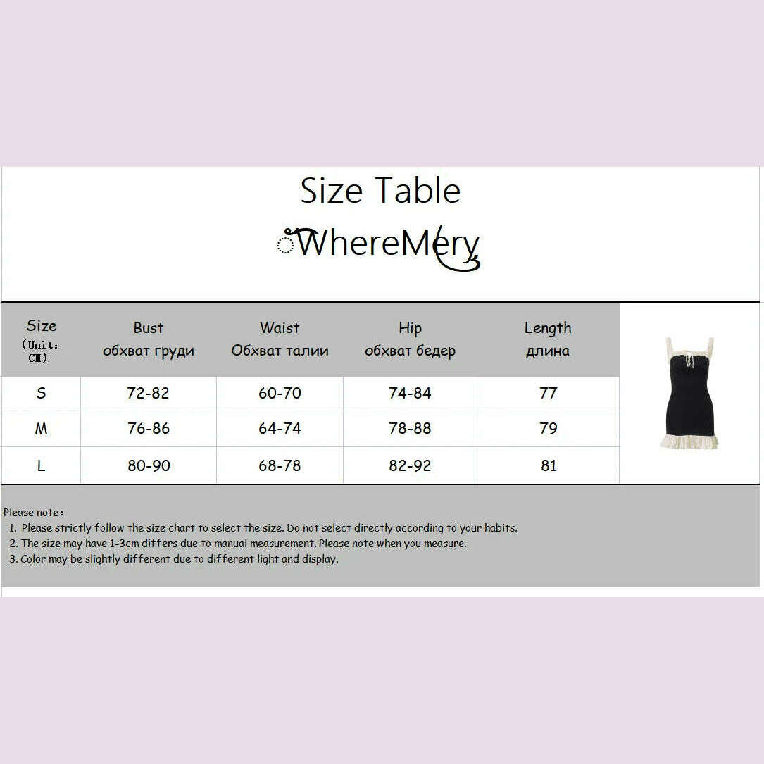 KIMLUD, WhereMery Vintage Square-neck Stitch Prom Dress Sexy Spaghetti Strap Pleated Mini Dresses Summer Party Club Sleeveless Vestido, KIMLUD Womens Clothes