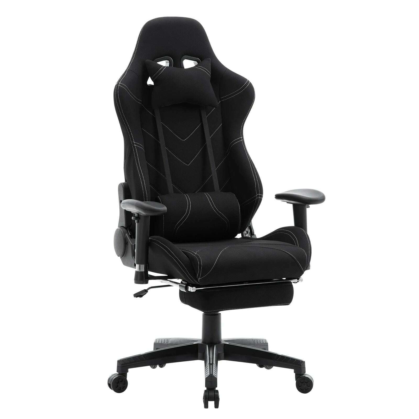KIMLUD, WOLTU Swivel Computer Desk Office Chair Racing Gaming Chair Faux Leather Seat with 155°Tilt Reclining Lumbar Cushion Relaxing, KIMLUD Womens Clothes