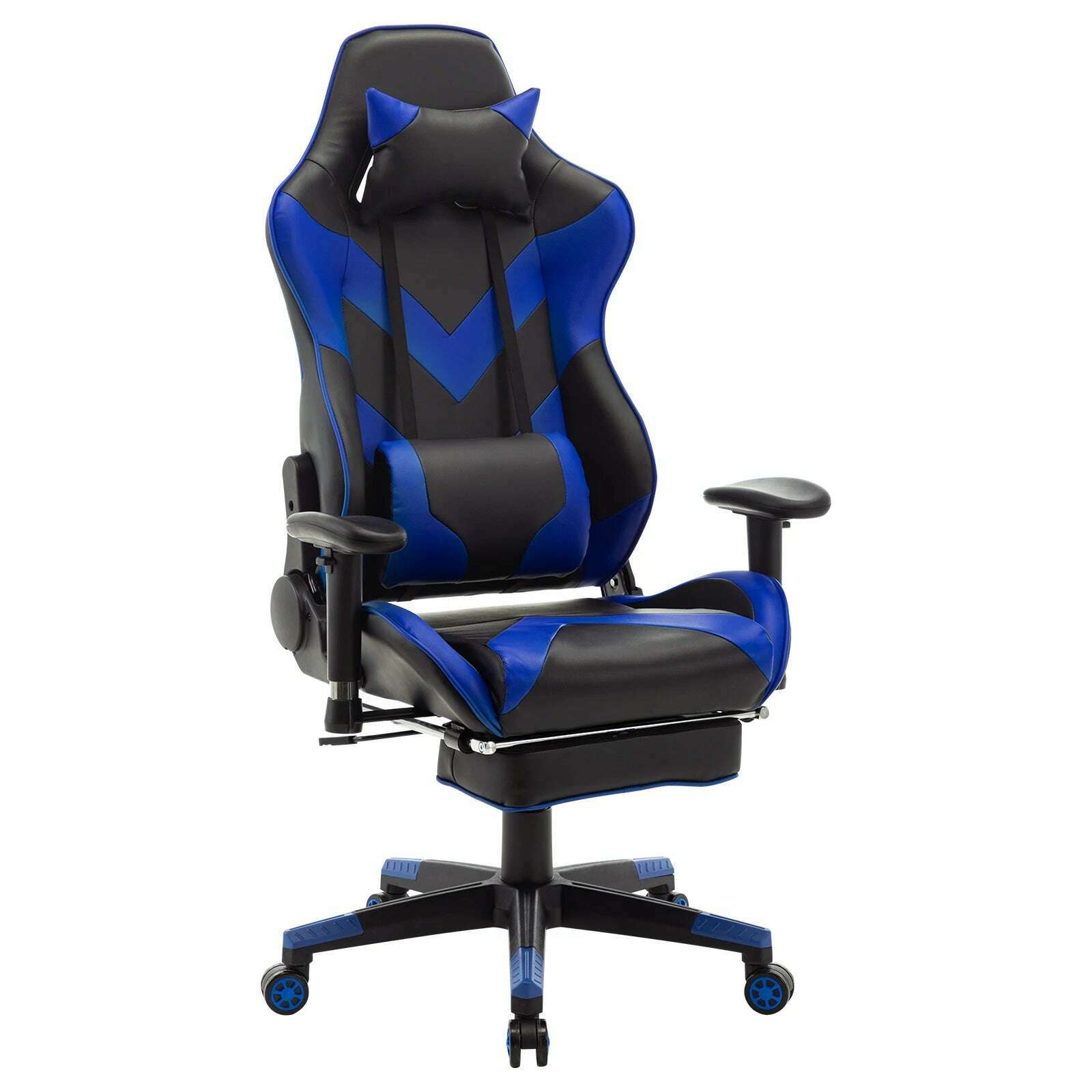 KIMLUD, WOLTU Swivel Computer Desk Office Chair Racing Gaming Chair Faux Leather Seat with 155°Tilt Reclining Lumbar Cushion Relaxing, KIMLUD Womens Clothes