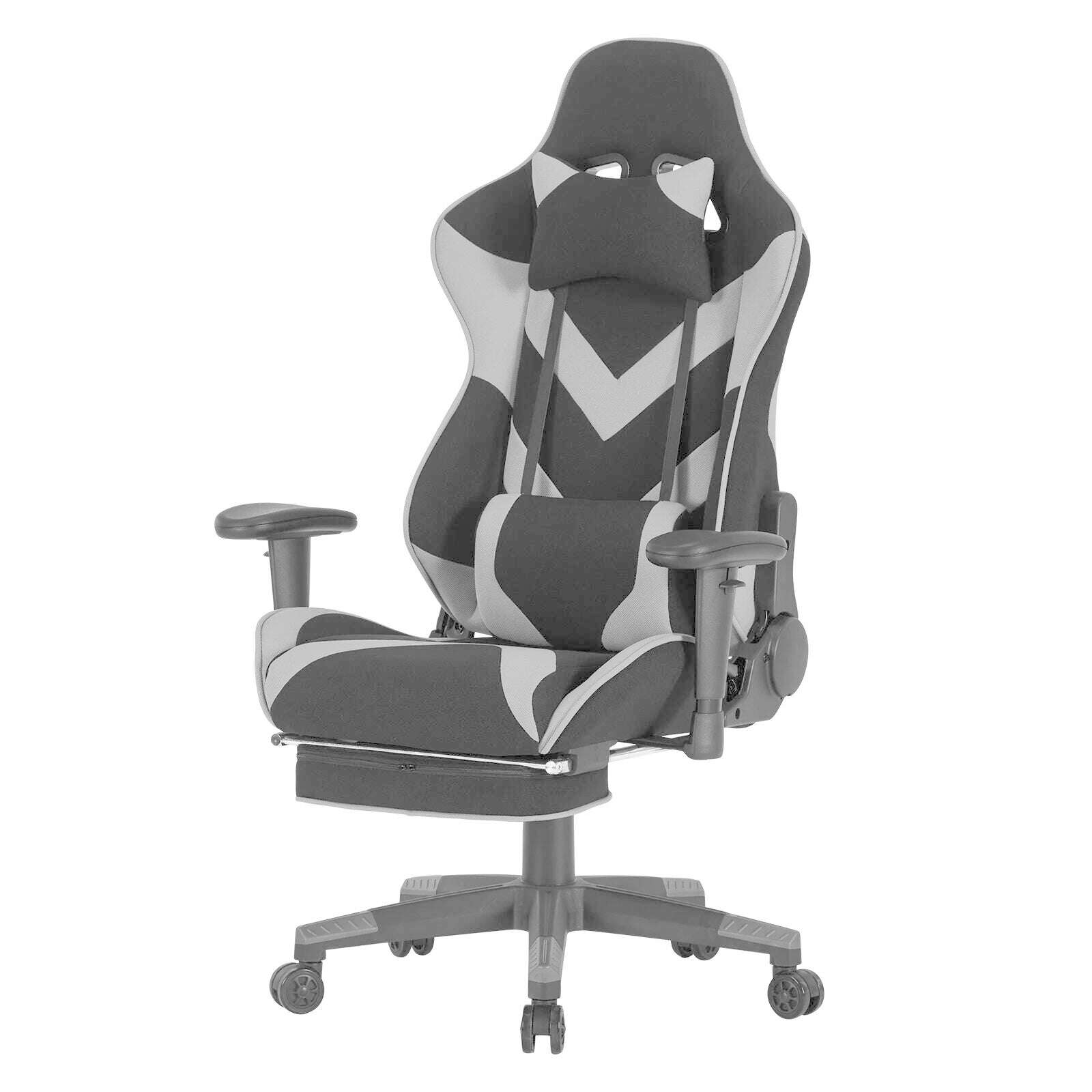 KIMLUD, WOLTU Swivel Computer Desk Office Chair Racing Gaming Chair Faux Leather Seat with 155°Tilt Reclining Lumbar Cushion Relaxing, KIMLUD Womens Clothes