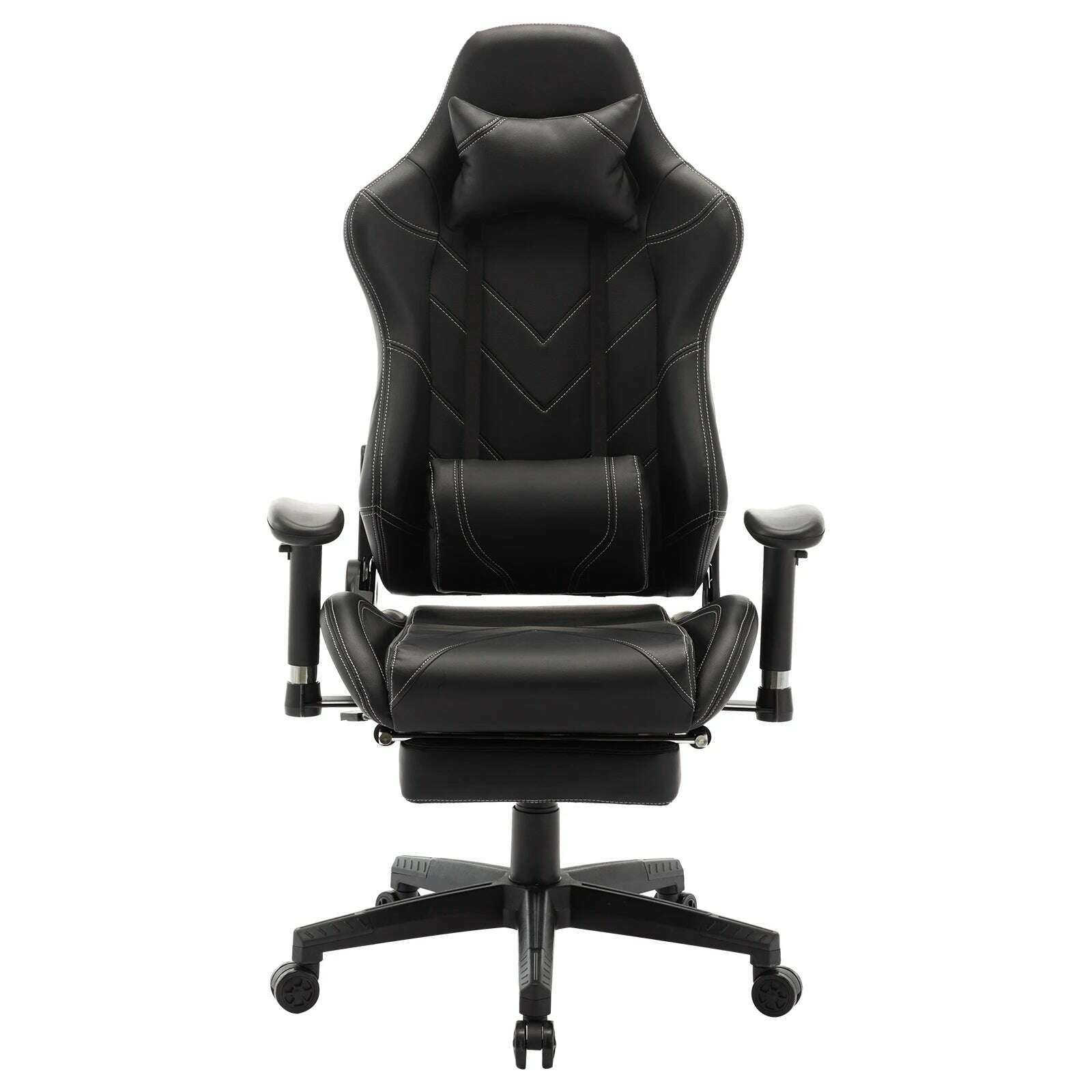 KIMLUD, WOLTU Swivel Computer Desk Office Chair Racing Gaming Chair Faux Leather Seat with 155°Tilt Reclining Lumbar Cushion Relaxing, KIMLUD Womens Clothes