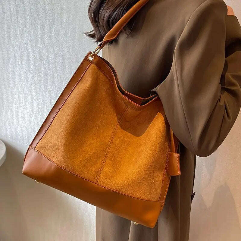 KIMLUD, Woman Shoulder Bag Bags For Women The Tote Bag Crossbody Bag Women Big Bag Women Handbags Clutch Bags For Women Messenger Bags, KIMLUD Womens Clothes