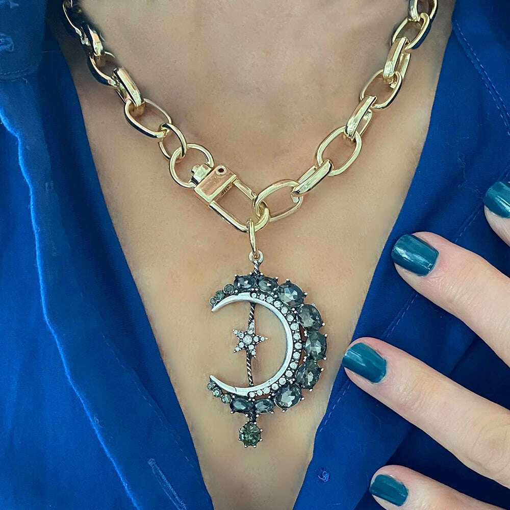 KIMLUD, Woman'S Ancient Coin charm Pendant Necklace Athena Original Design Gift For Woman Vintage Accessories Fine Jewelry, necklace 4, KIMLUD APPAREL - Womens Clothes