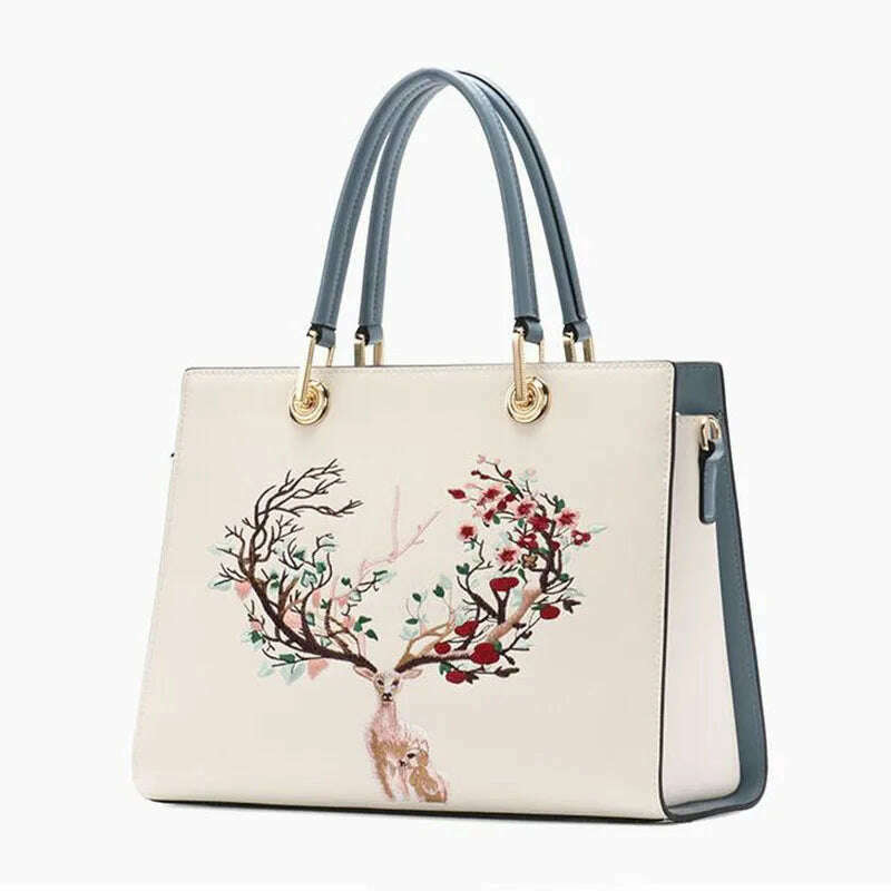 Women bags luxury brand high quality Women's handbag real cowhide bag for women fashion bags 2023 new genuine leather Female bag - KIMLUD