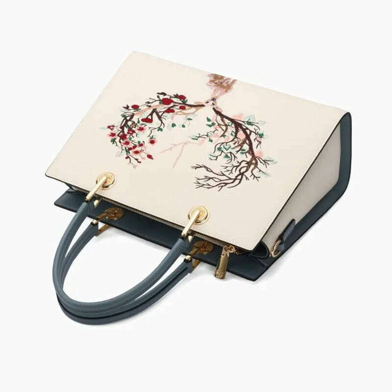 Women bags luxury brand high quality Women's handbag real cowhide bag for women fashion bags 2023 new genuine leather Female bag - KIMLUD