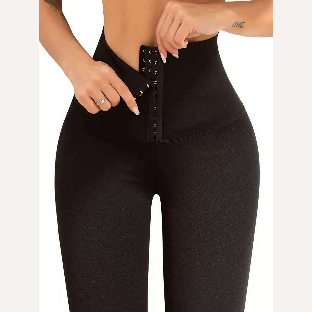 Women Legging for Fitness High Waist Leggings Push Up Sports Leggings Women Sexy Slim Black Legging Sportswear - KIMLUD