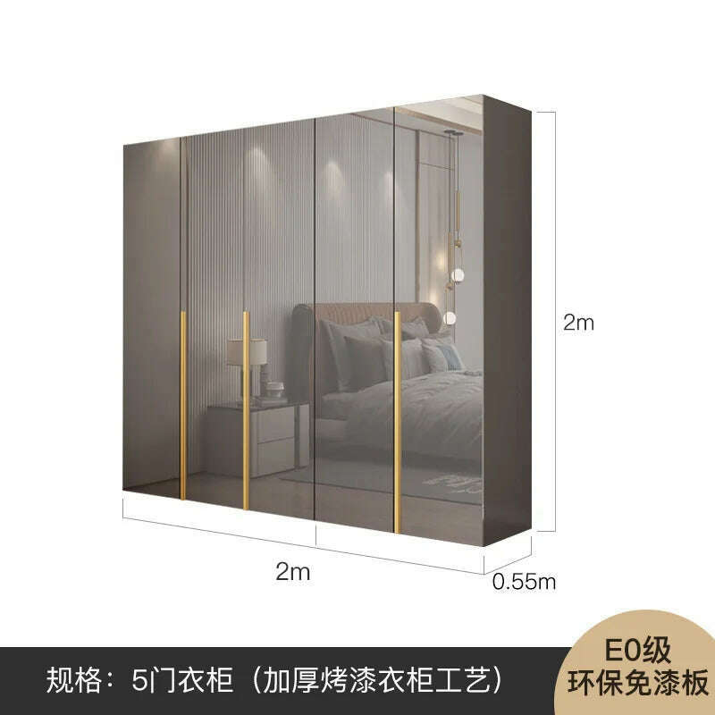 Women Organizer Wardrobe Drawers Divider Unique Storage Wardrobe Hanger Rail Bedroom Clothes Ropero Armable Household Products, style 7, KIMLUD Women's Clothes