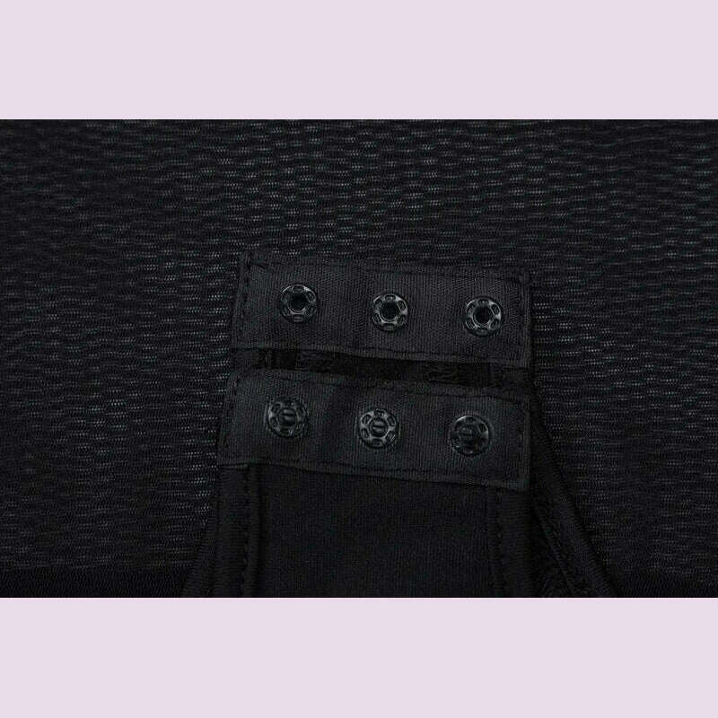 KIMLUD, Women Sexy Sheer Mesh Bodysuit Street Clubwear Long Sleeve Turtleneck Patchwork Slim Fit Leotard Tops Fashion Bodysuits, KIMLUD Womens Clothes