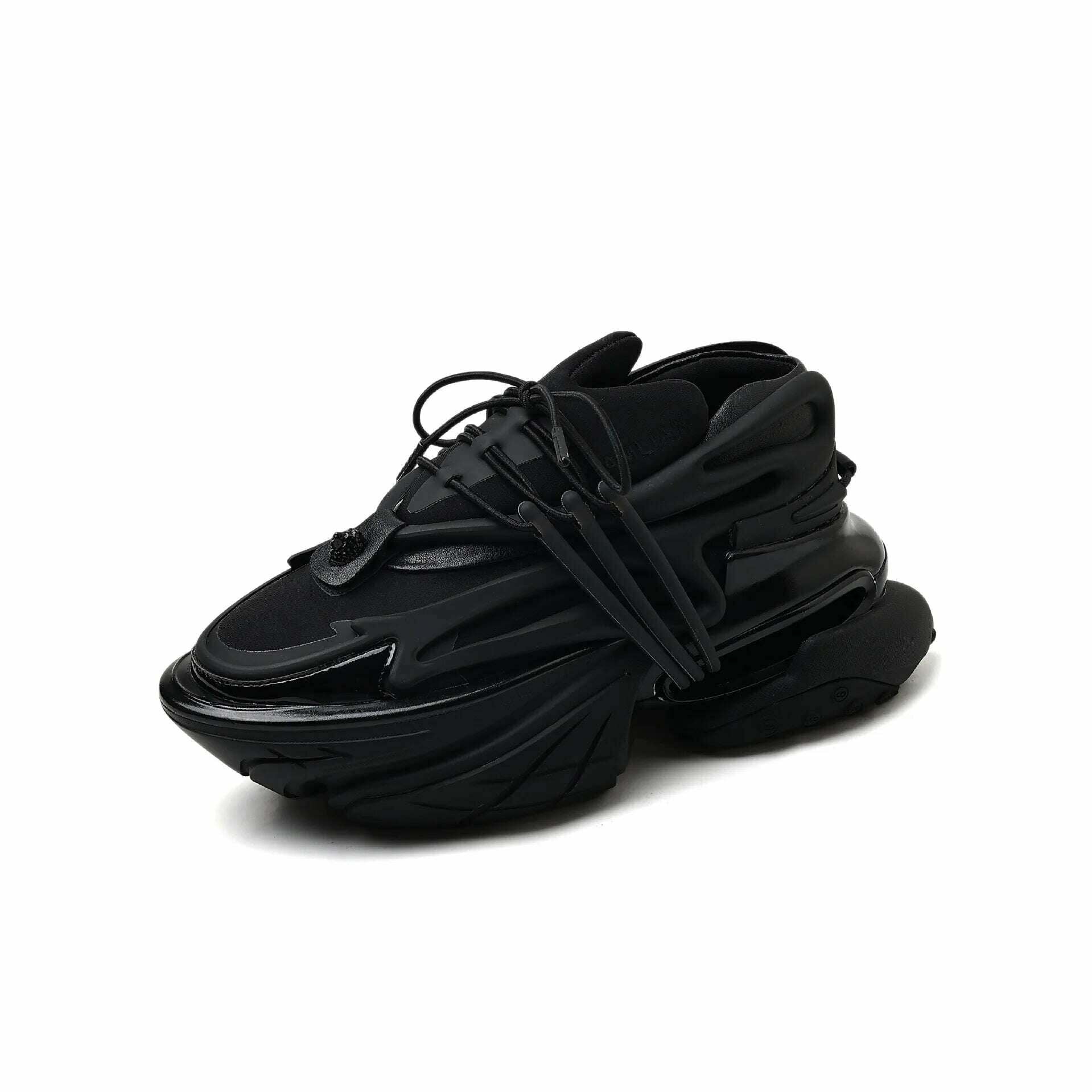 KIMLUD, Women Sneakers 2022 Autumn Winter New Casual Shoes Chunky platform Increase High Sport Shoes Male Female Unisex Walking Footwear, Black / Women style35, KIMLUD APPAREL - Womens Clothes
