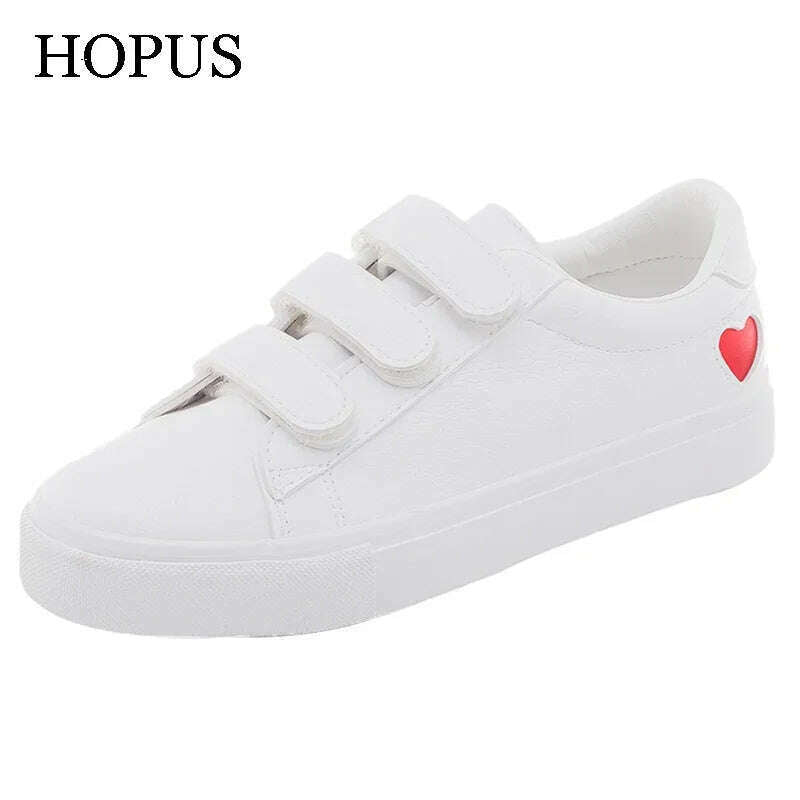 KIMLUD, Women Sneakers New Women Shoes Trend Casual Flats Sneakers Female New Fashion Comfort Cute Heart Vulcanized Platform Shoes, KIMLUD Womens Clothes