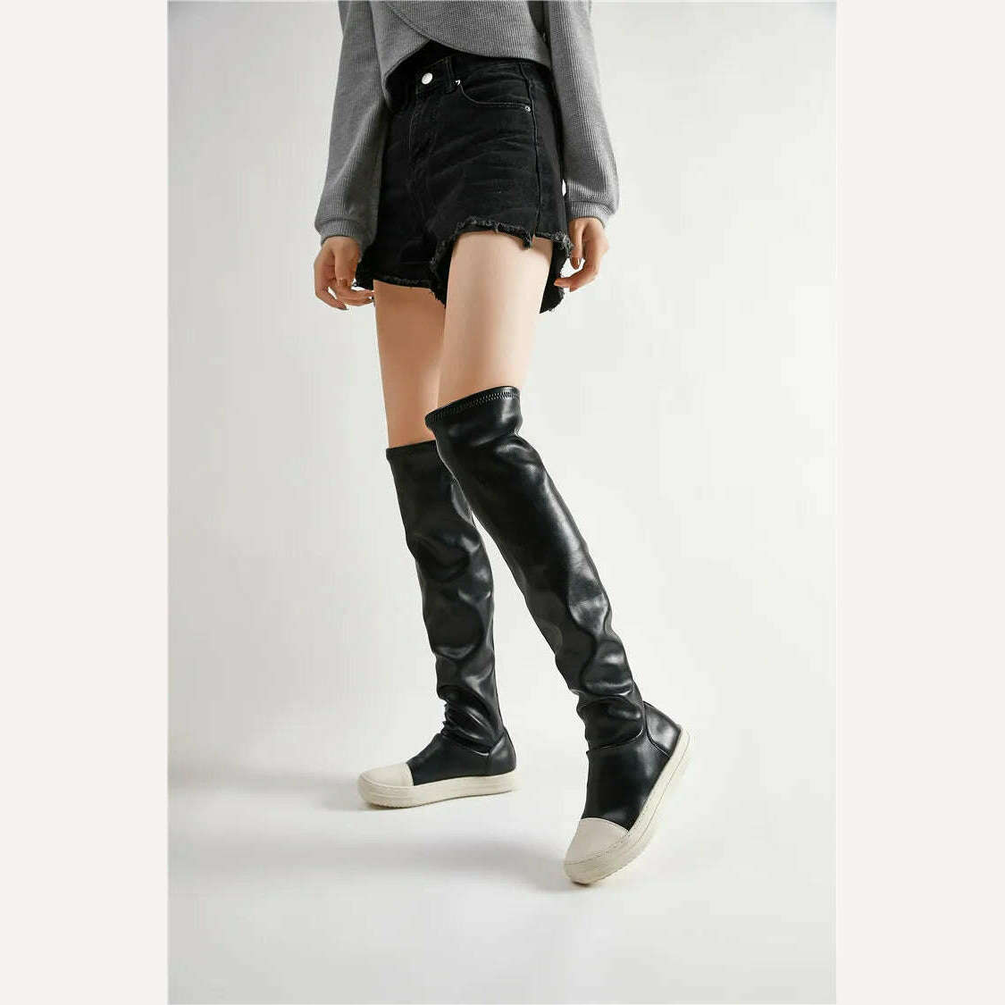 Women&#39;s Boots Plus Size Boots Over Knee Boots Casual Flats Women&#39;s Sneakers Women&#39;s Shoes - KIMLUD