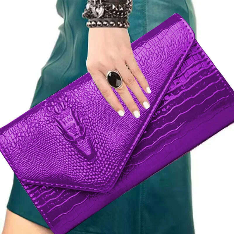 KIMLUD, Women's Bag Square Handbag Lady Crossbody Bag Korean 2024 Brand Woman Shoulder Bags Fashion Female Bags For Girl Chain Handbags, purple, KIMLUD Womens Clothes