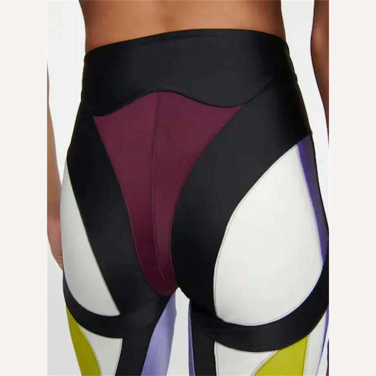 KIMLUD, Women's Colorblocking Bottoms, 2023Autumn Women's High Stretch Leggings Fashion Ladies Pants Women clothes y2k clothing traf, KIMLUD Women's Clothes