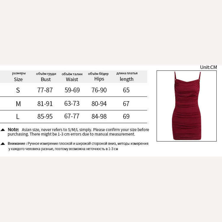 KIMLUD, Women's Sexy Style Backless Simple Hip Skirt Solid Color Swing Collar Suspender Dress Short Skirt LH22570SP, KIMLUD Women's Clothes