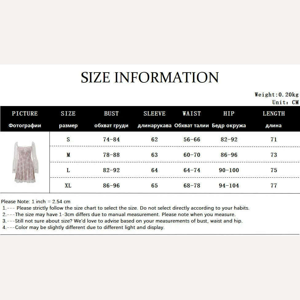 KIMLUD, Xeemilo Elegant Print Women Dress Autumn Square-neck long Sleeve Lace Up Mini Dresses Aesthetic Backless Loose Party Club Dress, KIMLUD Womens Clothes