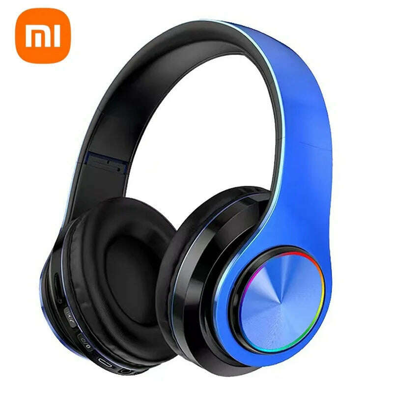 KIMLUD, XIAOMI Mijia Head-mounted Wireless Bluetooth Headphones With Mic Noise Cancelling Headsets Stereo Sound Sport Gaming Earphones, KIMLUD Womens Clothes