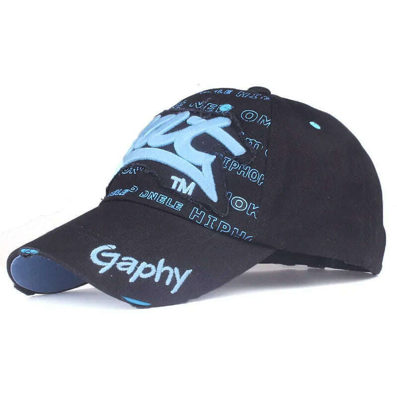 Xthree Wholesale Snapback Hats Baseball Cap Hats Hip Hop Fitted Cheap Hats for Men Women Gorras Curved Brim Hats Damage Cap - KIMLUD