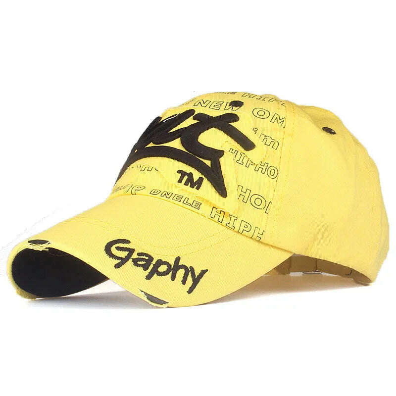 Xthree Wholesale Snapback Hats Baseball Cap Hats Hip Hop Fitted Cheap Hats for Men Women Gorras Curved Brim Hats Damage Cap - KIMLUD