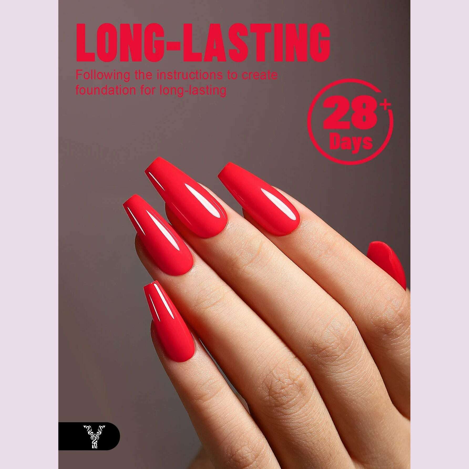 YOKEFELLOW 10ml Dark Red Series Gel Nail Polish Spring Summer Semi Permanent Low Odor Long-Wear Gel Varnish For Manicure AB003 - KIMLUD