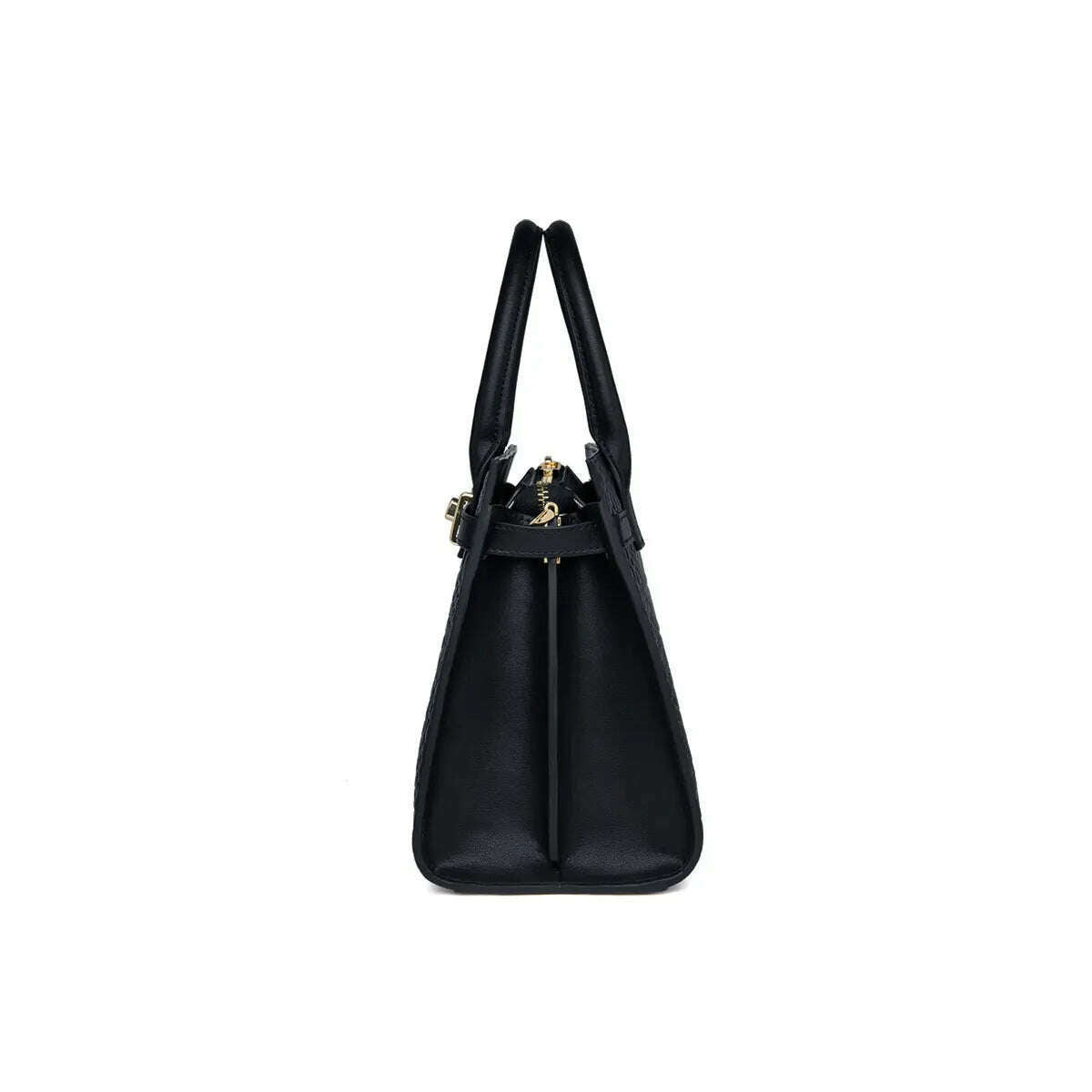 KIMLUD, ZOOLER Luxury Brand Genuine Leather  Top-Handle Bags New Handbags for Women Trend 2023 Leather Tote Bag Black Designer #wg383, KIMLUD Women's Clothes