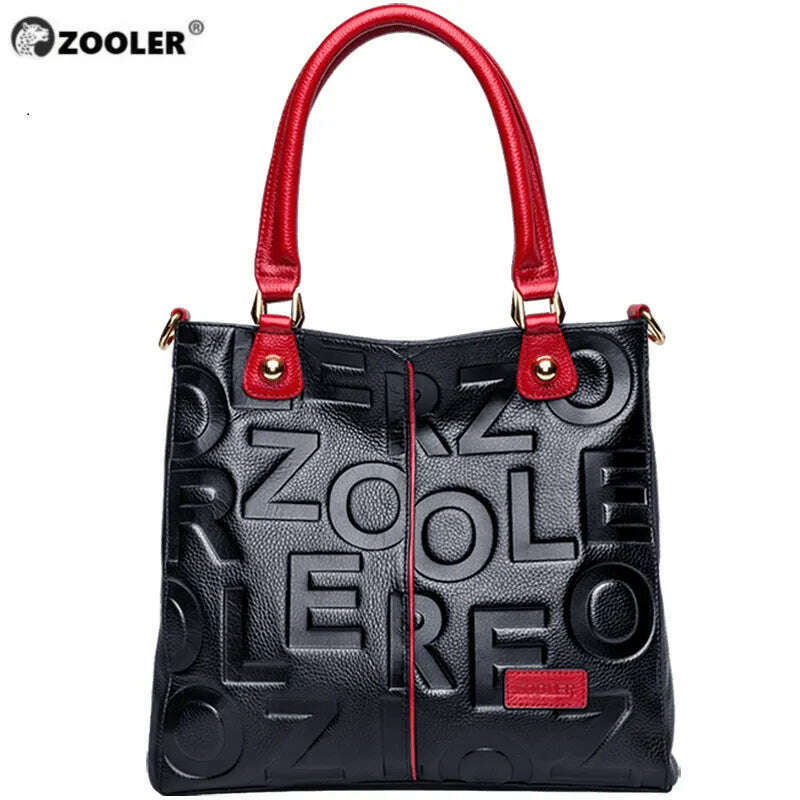 KIMLUD, ZOOLER Luxury Brand Handbags Women 2022 Designer 100% Genuine Leather Bag Women Cow Leather Purses and Handbags Bolsa Feminina, CHINA, KIMLUD Women's Clothes