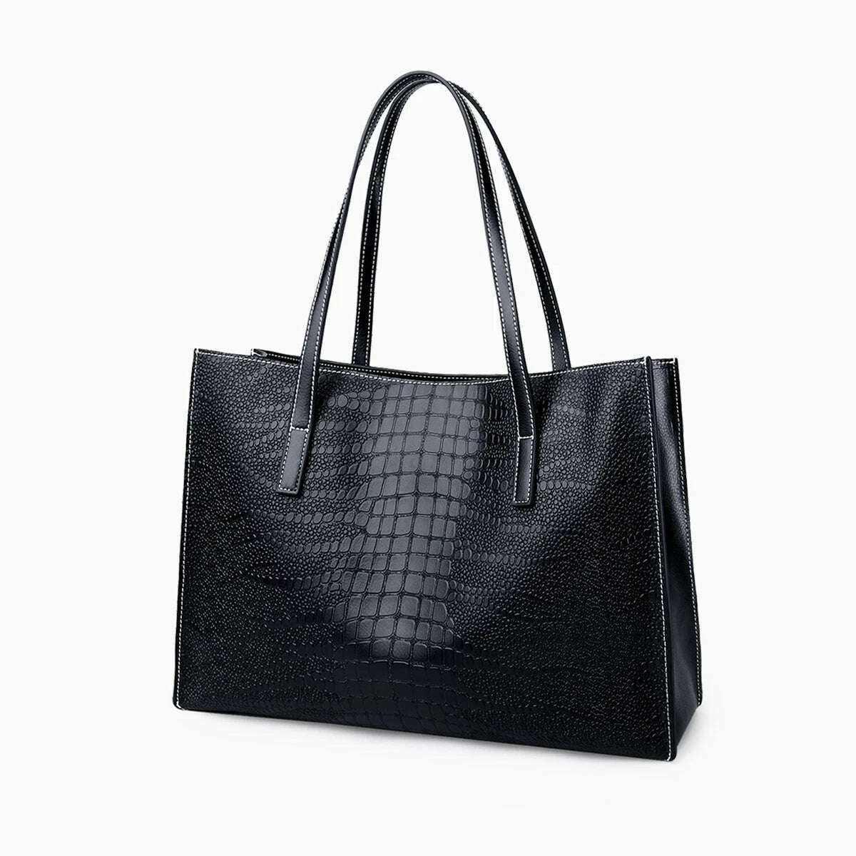 KIMLUD, ZOOLER New Full 100% Genuine Leather Women Shoulder Bag First Layer Skin Tote Original Large Handbag Travel Big Female Business#, KIMLUD Women's Clothes